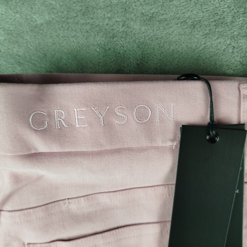 Greyson Pants Mens 33x32 Quartz Pink Armonk 5 Pocket Trouser Chino Golf $195 NWT - Picture 8 of 16